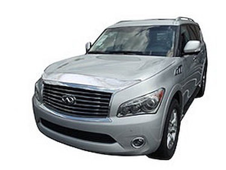 Aeroskin Chrome Hood Protector 2011-2013 QX56
