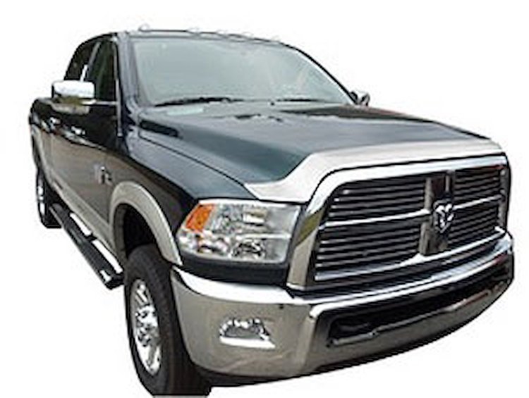 Aeroskin Chrome Hood Protector 2010-2013 Ram Pickup 2500/3500