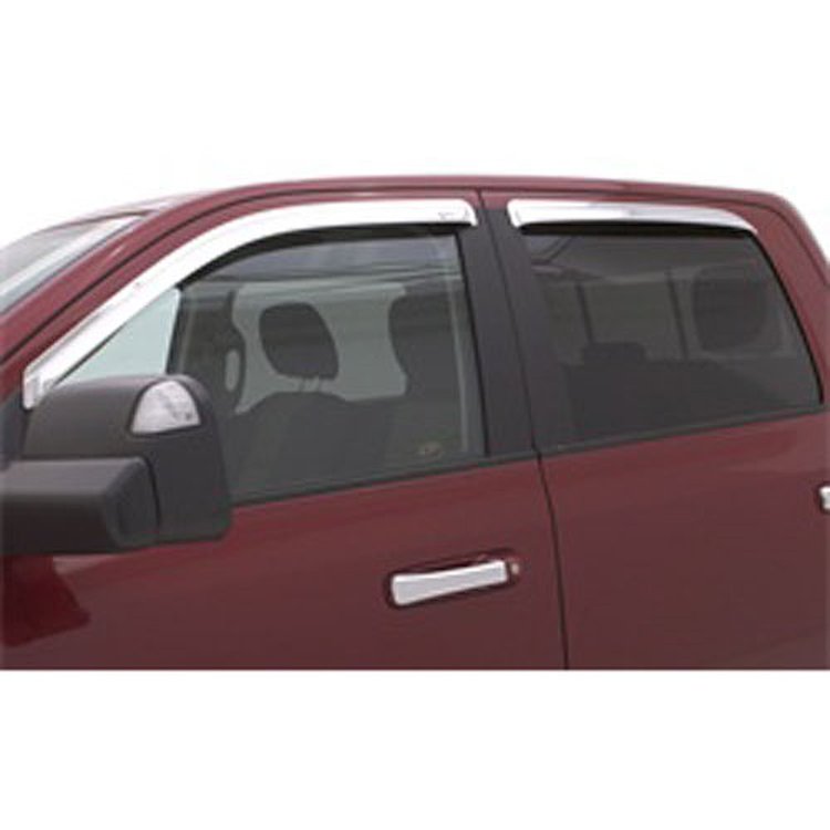 09-14 Dodge Ram 1500 Quad Cab Chrome Ventvisor - 4Pc Window Chrome