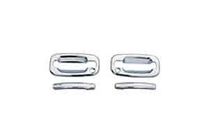 Chrome Door Handle Cover 2 pc. w/Passenger Keyhole