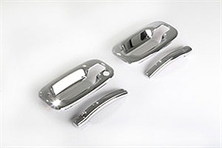 Chrome Door Handle Cover 4 pc. w/o Passenger Keyhole