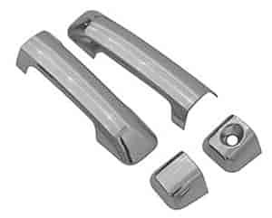 Chrome Door Handle Cover 2 pc. w/o Passenger Keyhole