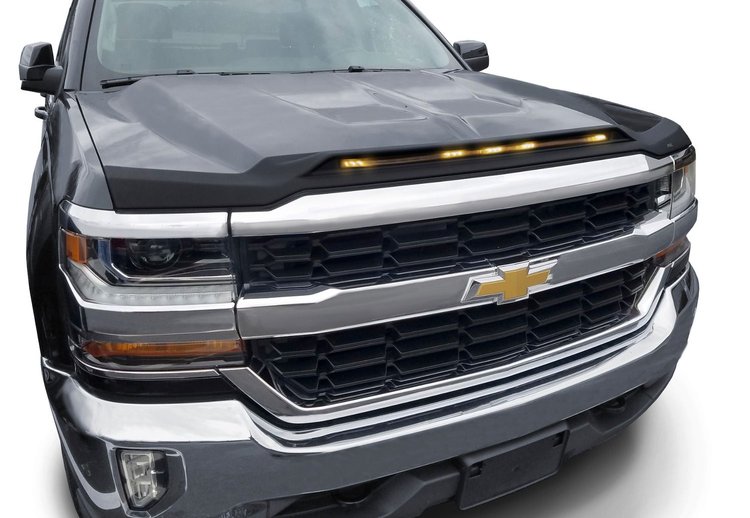 Aeroskin LightShield Hood Protector for 2016-2018 Chevy Silverado 1500 and 2019 Chevy Silverado 1500 LD