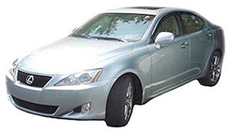 Low Profile Side Window Deflectors 2006-2013 IS250/IS350