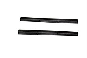 Stepshield  Door Sill Protector Black 2 pc. Custom Front