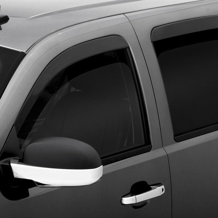 Low-Profile Smoke Vent Visors for 2018-2019 Jeep Wrangler JL