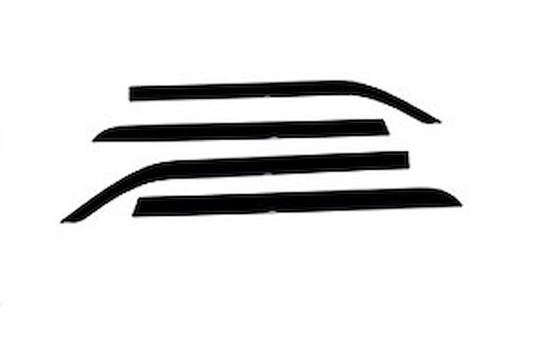 Seamless Ventvisor  4 pc. Smoke