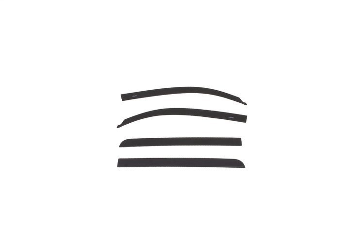 894012-218-B Ventvisor Deflector; Color-Match; Low Profile; Midnight Black Metallic