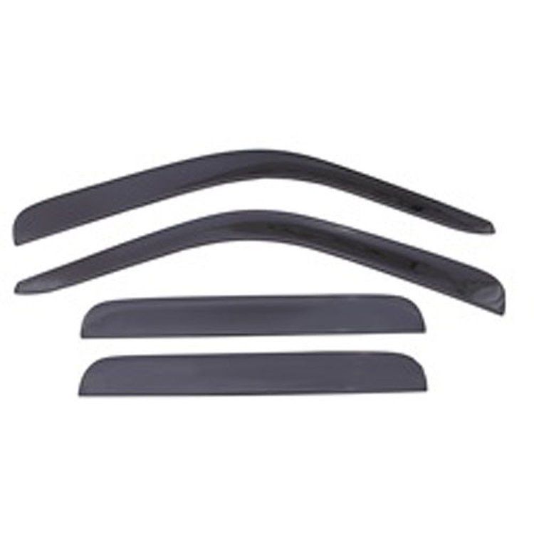 99-12 Ford F-150 Super Crew Low-Profile Ventvisr 4Pc Smoke Window Smoke