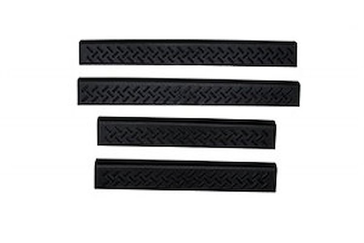 Stepshield Door Sill Protector Black 4 pc. Custom Front And Rear