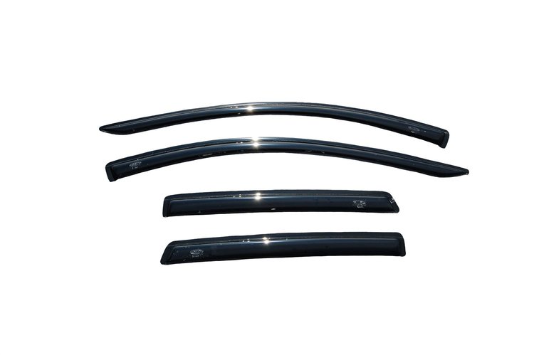 Tape-On Side Window Deflectors 2007-2013 Edge
