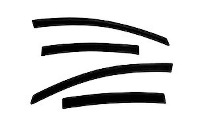 Ventvisor Deflector 4 pc. Smoke