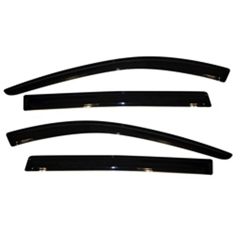 10-10 Lincoln Mkt Ventvisor 4Pc Window Smoke