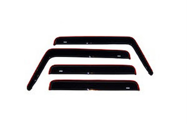 In-Channel Side Window Deflectors 2003-2009 Hummer H2