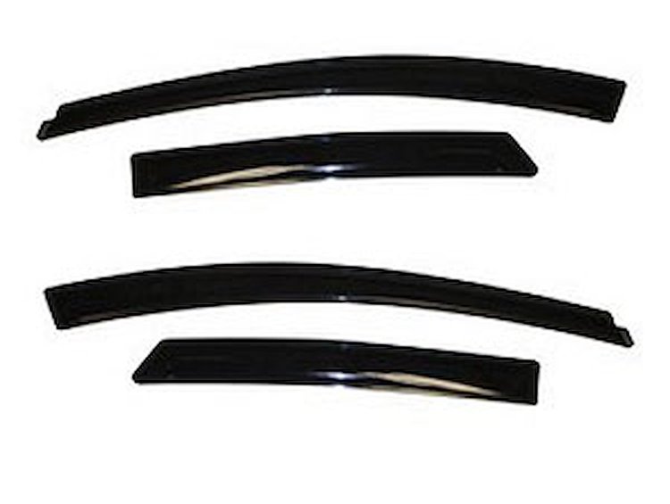 Ventvisor  Deflector 4 pc. Smoke
