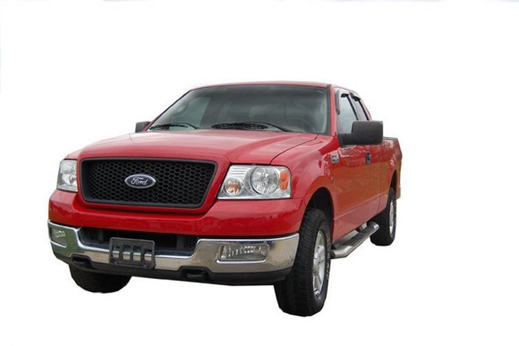 Tape-On Side Window Deflectors 2004-2013 F150 Super Cab