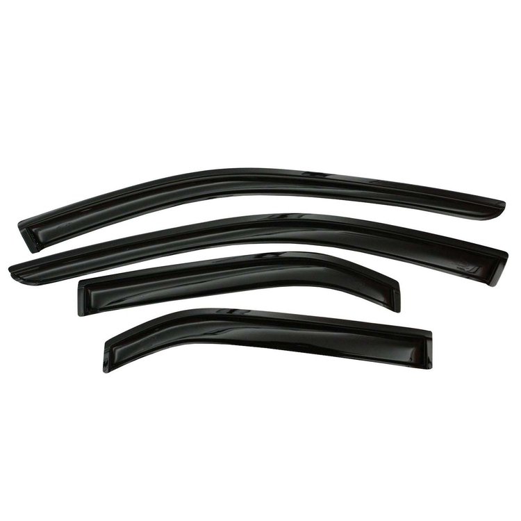 Side Window Deflectors for 2015-2020 Ford F-150 Super Crew Cab