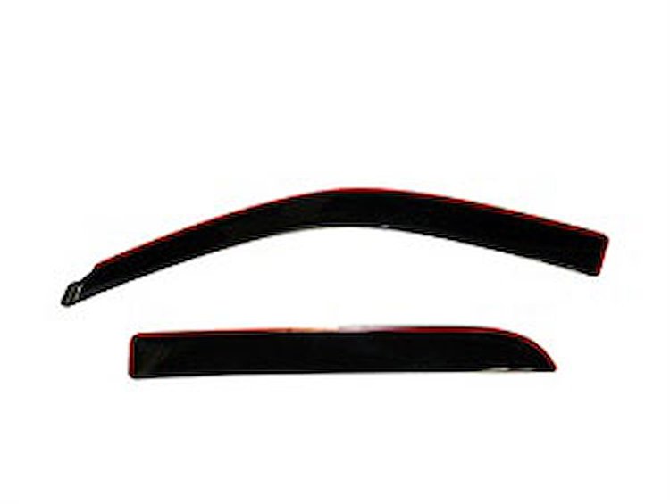 Low Profile Side Window Deflectors 2009-2013 Ram Pickup 1500 Crew Cab