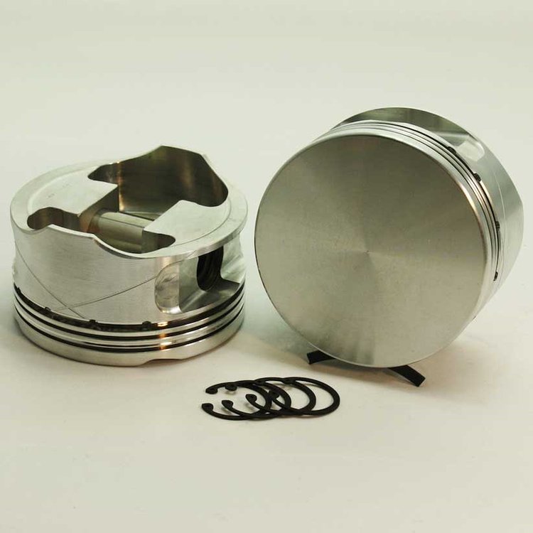 1-4890-3592 FX-Series Flat Top No-Notch Piston Set for 1997-2017 Ford Modular 5.4/5.8L, 3.592 in. Bore, -0cc Volume [OEM Stroke]