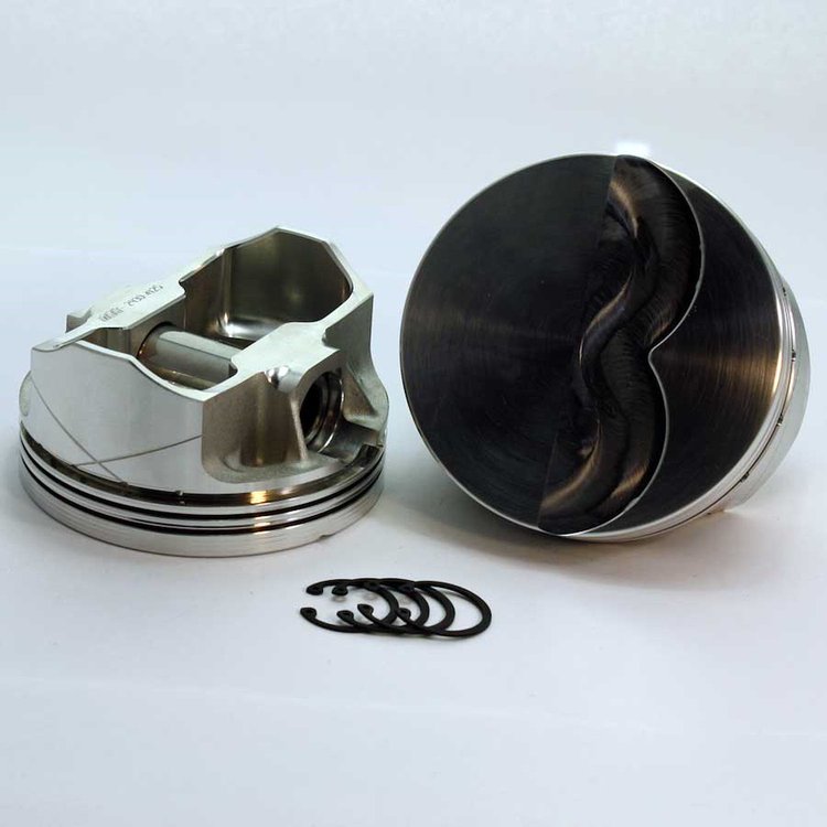 1-5080-4130 FX-Series Flat Top Piston Set for 1958-1976 FE Ford, 4.130 in. Bore, -5cc Volume [Stroker]