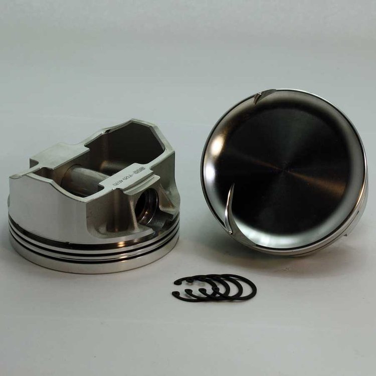 1864-3840 SX-Series Dish Top Piston Set for 1997-2005 Chevy LS, 3.840 in. Bore, -22cc Volume [Stroker]
