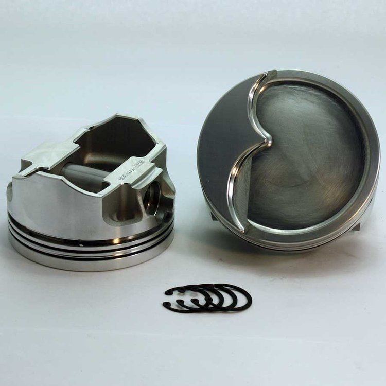 1901-3913 SX-Series Dish Top Piston Set for 1997-2005 Chevy LS, 3.913 in. Bore, -10cc Volume [Stroker]