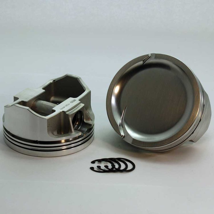 1915-3785 SX-Series Dish Top Piston Set for 1997-2005 Chevy LS, 3.785 in. Bore, -29cc Volume [Stroker]