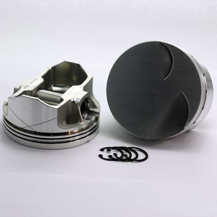 2-3270-4155 FX-Series Flat Top Piston Set for 1962-2001 Small Block Ford 289-302, 4.155 in. Bore, -3cc Volume [Stroker]
