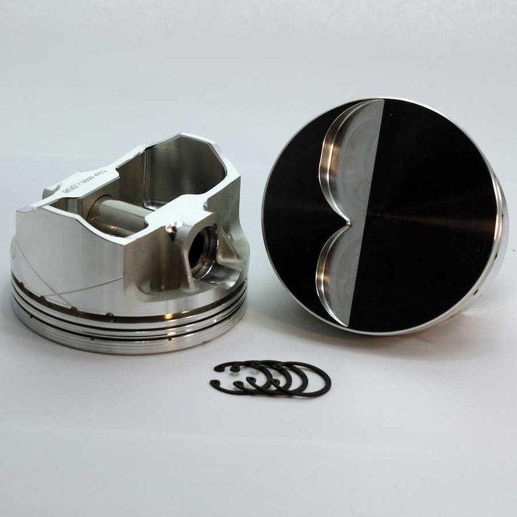 2-3400-4000C FX-Series Flat Top Piston Set for 1962-2001 Small Block Ford 351W, 4 in. Bore, -4cc Volume [Stroker]