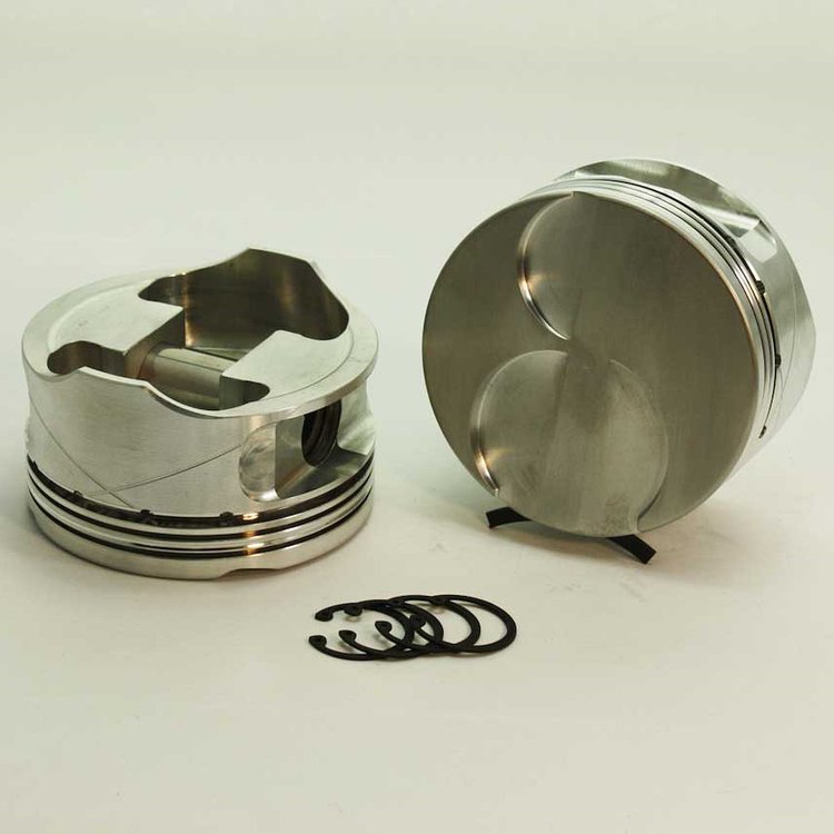 2-4812-3700 FX-Series Flat Top Piston Set for 1997-2017 Ford Modular, 3.700 in. Bore, -3cc Volume [OEM Stroke]