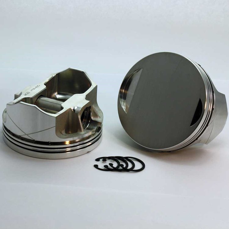 2-6810-4100 FX-Series Flat Top Piston Set for 2005-2019 Small Block Mopar Hemi Gen-III, 4.100 in. Bore, -1.5cc Volume [Stroker]