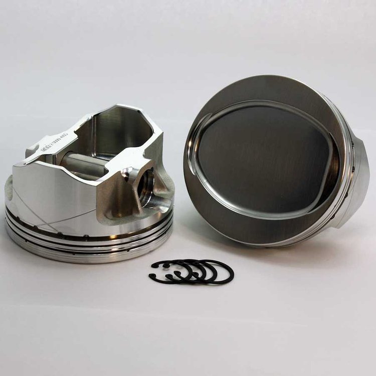 2-6845-4065D FX-Series Dish Top Piston Set for 2005-19 Small Block Mopar Hemi Gen-III, 4.065 in. Bore, -18cc Volume [OEM Stroke]
