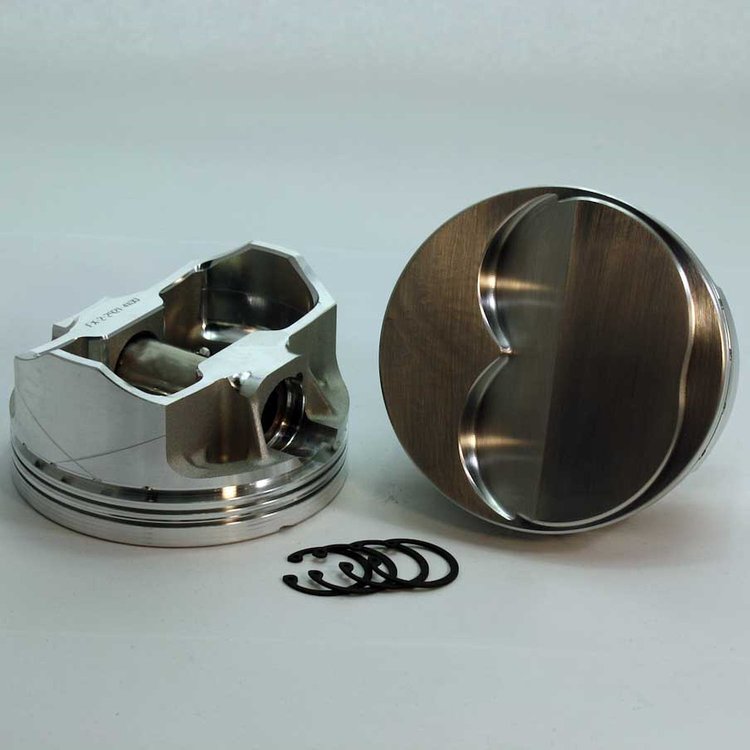 3-2408-4040 FX-Series Dome Top Piston Set for 1955-2004 Small Block Chevy, 4.040 in. Bore, +4cc Volume [OEMStroker]