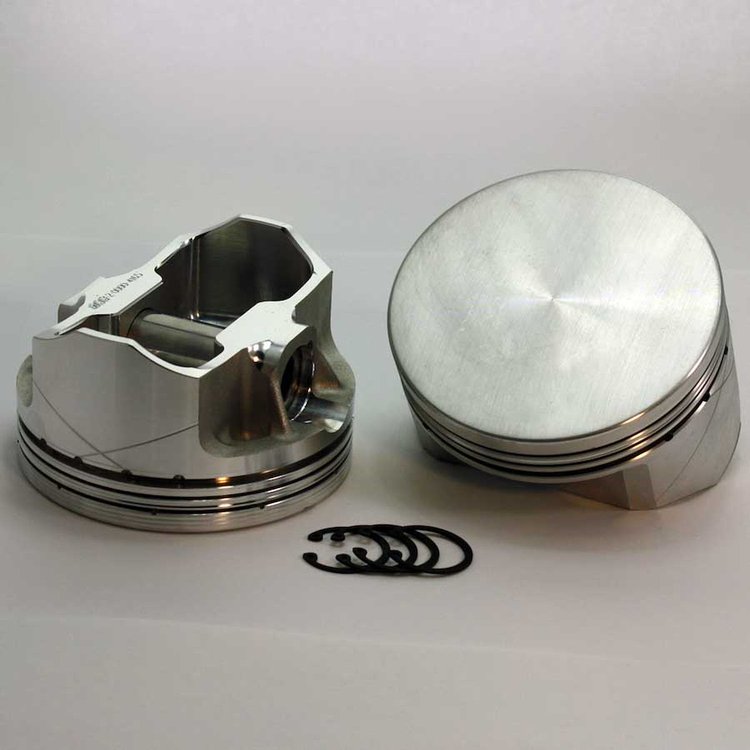 3-6480-4055 FX-Series Flat Top No-Notch Piston Set for 2003-2008 Mopar Viper/SRT, 4.055 in. Bore, -0cc Volume [OEM Stroke]