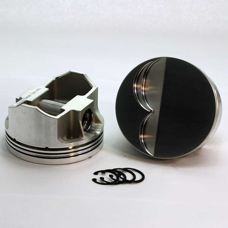 8840-4060 SX-Series Flat Top Piston Set for 1962-2001 Small Block Ford 302, 4.060 in. Bore, -5cc Volume [OEM Stroke]