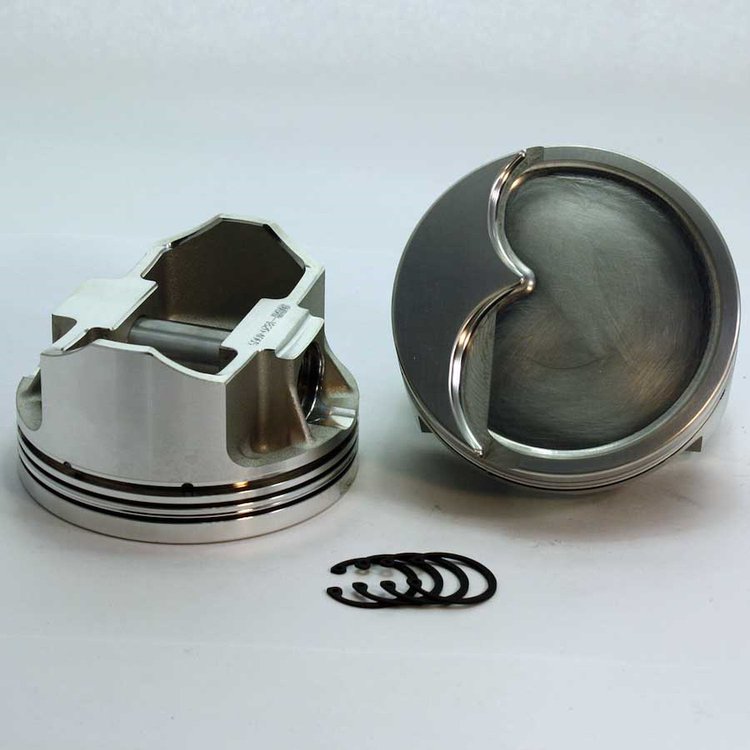 K1821-4005 SX-Series Dish Top Piston Set for 1999-2019 Chevy LS, 4.005 in. Bore, -10cc Volume [OEM Stroke]