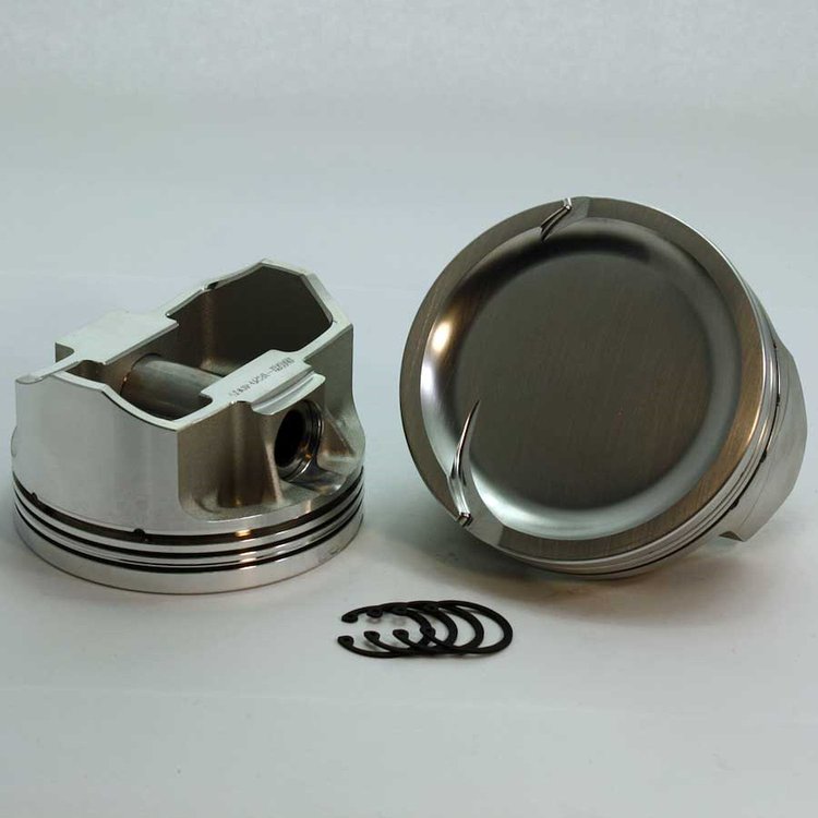 K1875-4130 SX-Series Dish Top Piston Set for 1999-2019 Chevy LS, 4.130 in. Bore, -29cc Volume [Stroker]