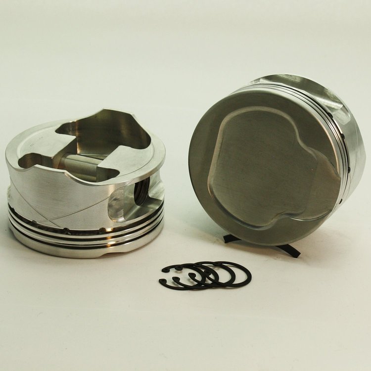 K2-4832-3552 FX-Series Flat Top Piston Set for 1997-2017 Ford Modular, 3.552 in. Bore, -5cc Volume [OEM Stroke]