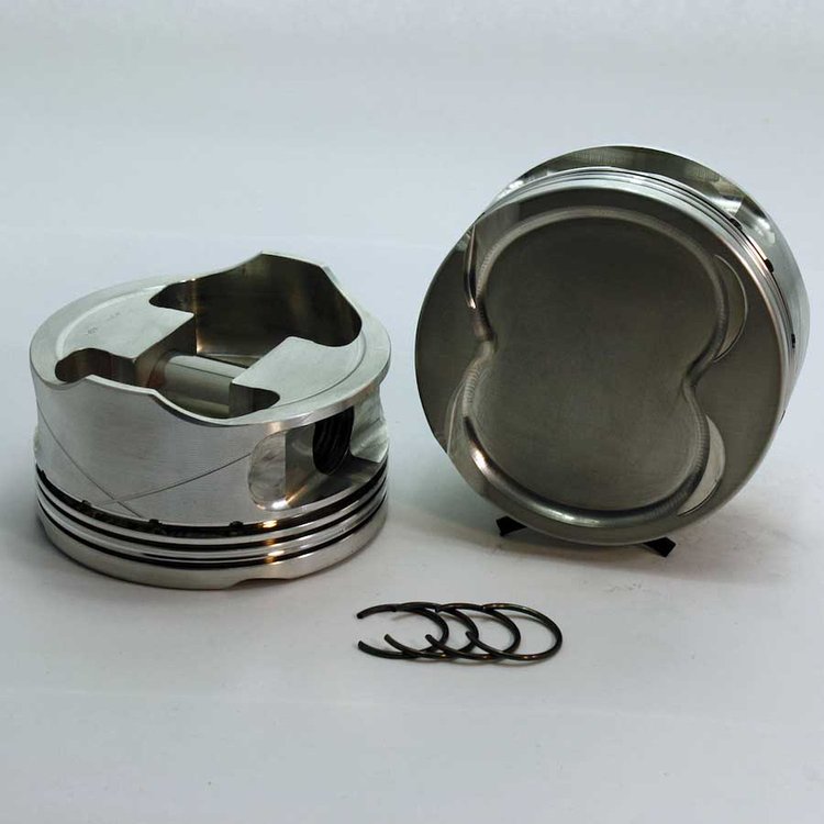 K2-4864-3720 FX-Series Dish Top Piston Set for 1997-2017 Ford Modular, 3.720 in. Bore, -15cc Volume [Stroker]