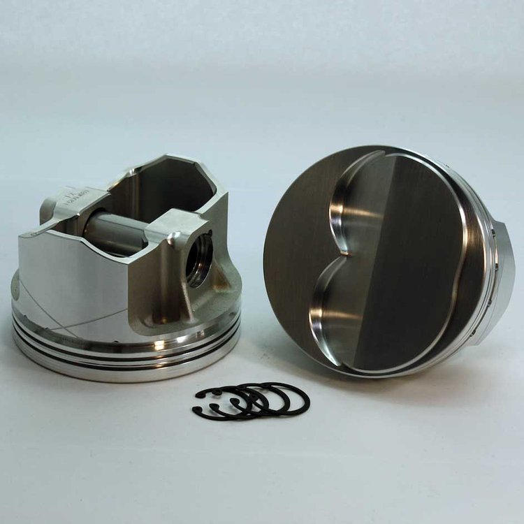 K3-2438-3776 FX-Series Dome Top Piston Set for 1955-2004 Small Block Chevy, 3.776 in. Bore, +4cc Volume [Stroker]