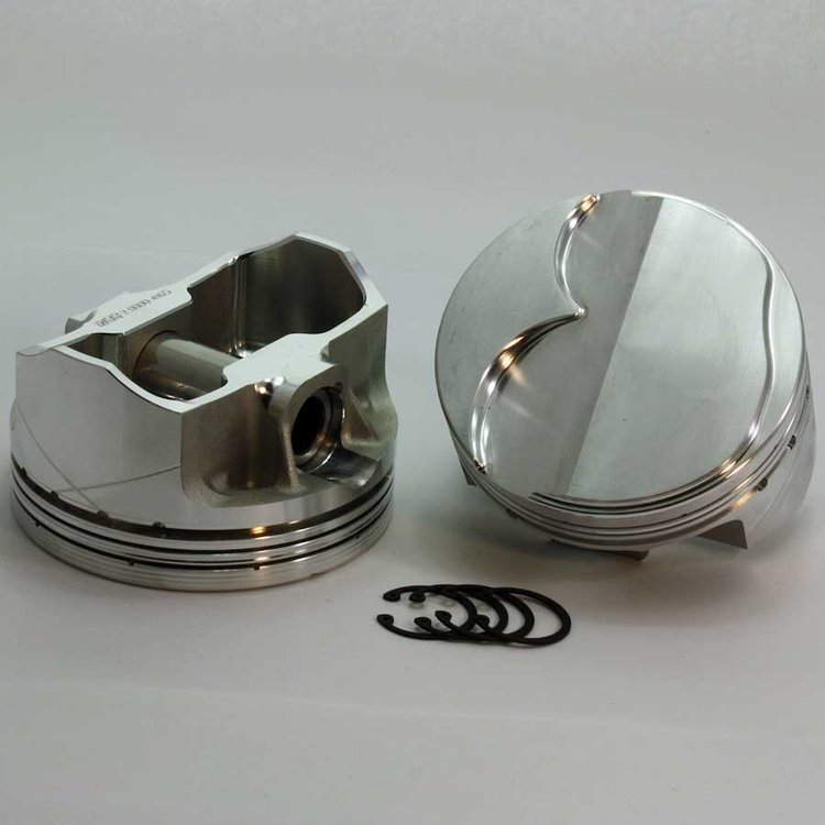 K3-2822-4005 FX-Series Dome Top Piston Set for 1999-2019 Chevy LS, 4.005 in. Bore, +6cc Volume [OEM Stroke]