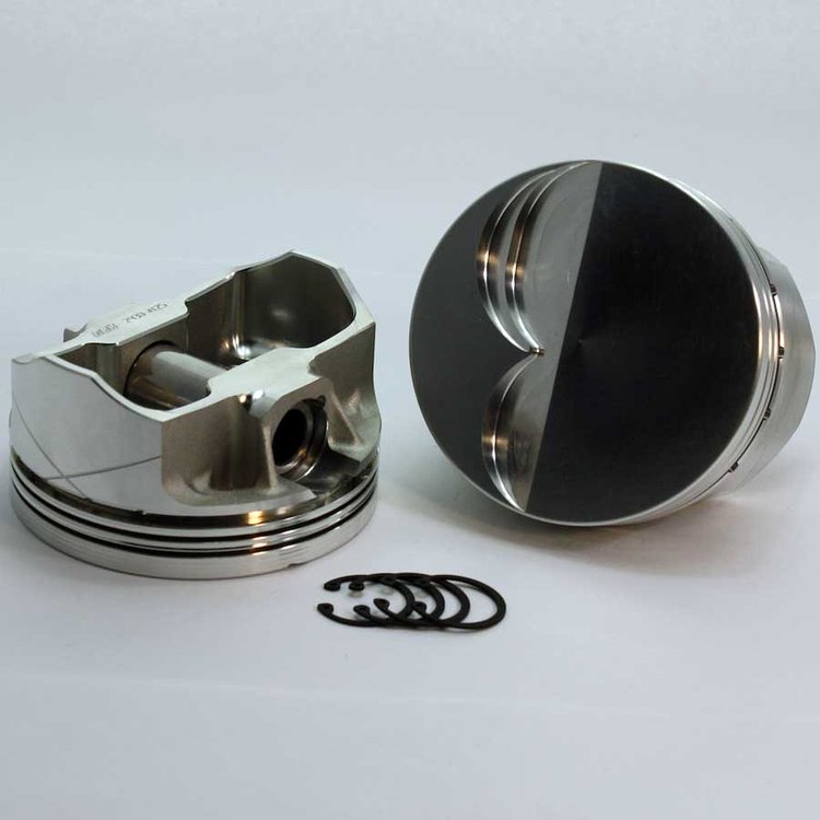 K3-3151-4155 FX-Series Flat Top Piston Set for 1962-2001 Small Block Ford 289-302, 4.155 in. Bore, -5cc Volume [Stroker]