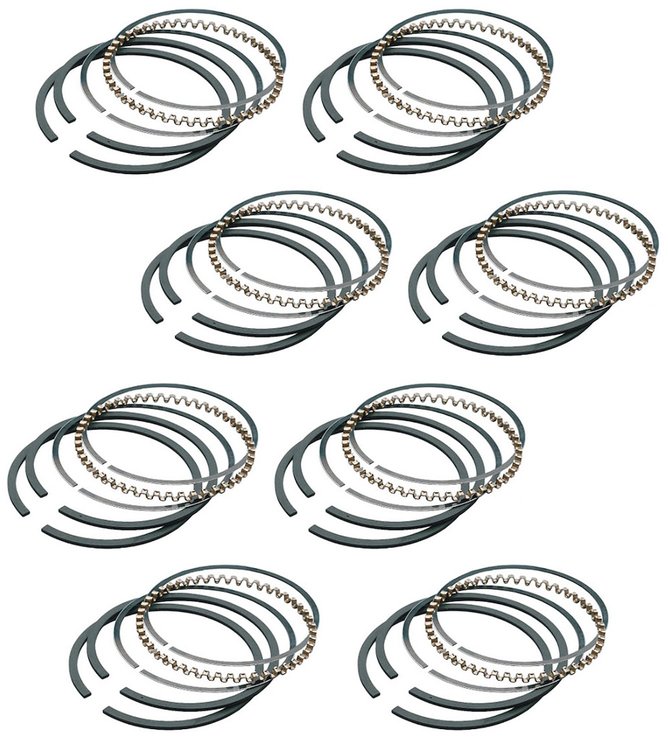RS-XP400-4185 Performance 4.185 in. Gas Nitrided Stainless Steel Ring Set [1/16, 1/16, 3/16 in.]