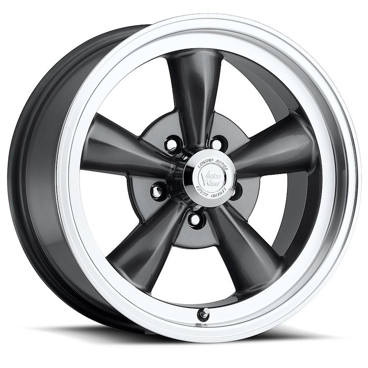 141H7965GM25 141H Series Wheel [Size: 17" x 9"] Gunmetal Machined Lip Finish