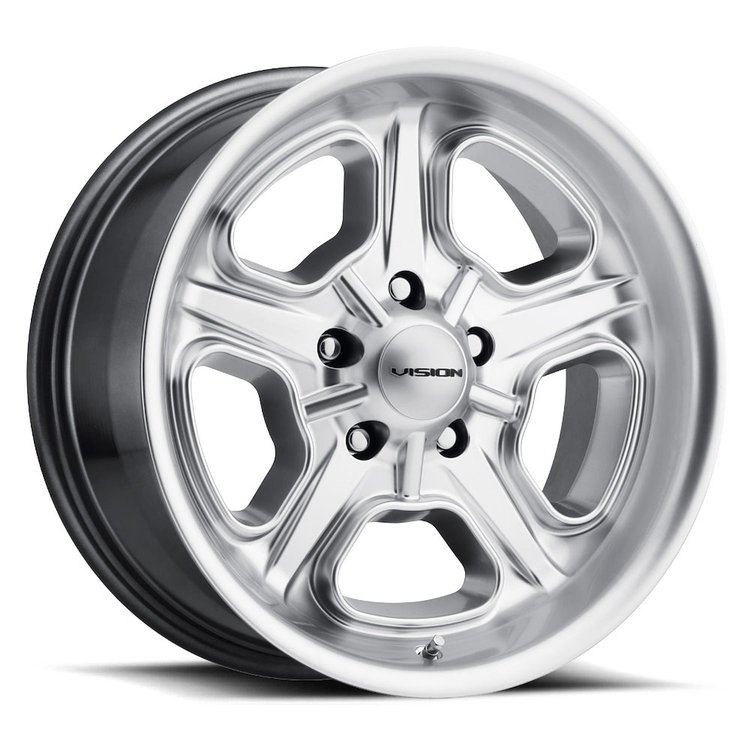 147-5761HS-7 147 Series Wheel [Size: 15" x 7"] Hyper Silver Finish