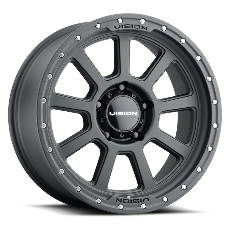 350-7965SB12 350 Series Wheel [Size: 17" x 9"] Satin Black Finish