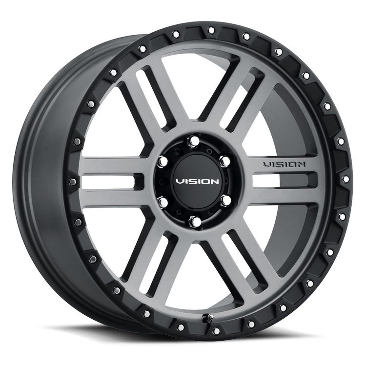 354-8981SGBL-12 354 Series Wheel [Size: 18" x 9"] Satin Grey Finish