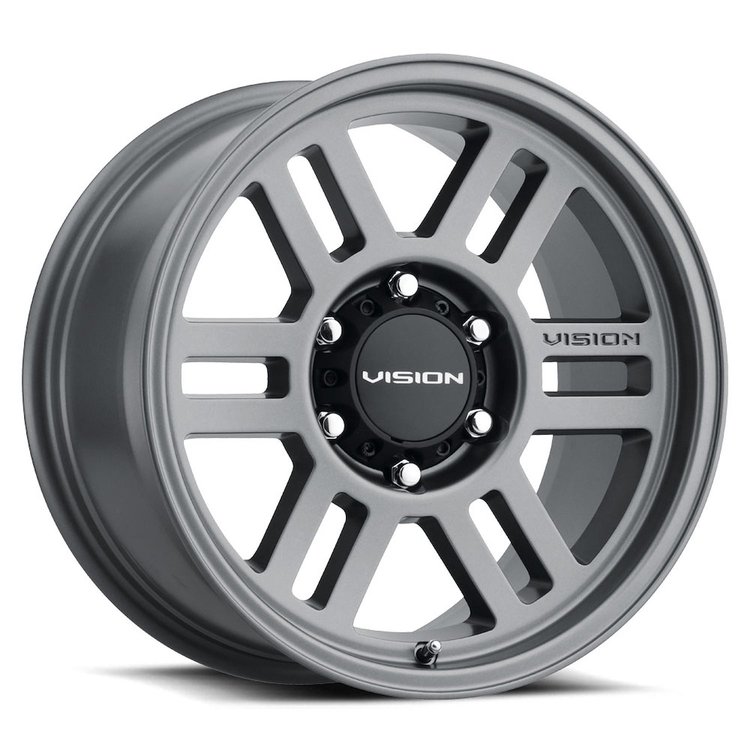 355-5783SG-12 355 Series Wheel [Size: 15" x 7.5"] Satin Grey Finish