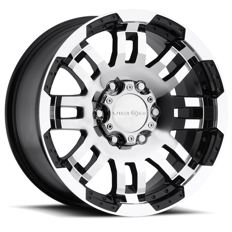 375-2936GBMF25 375 Series Wheel [Size: 20" x 9"] Gloss Black Machined Face Finish