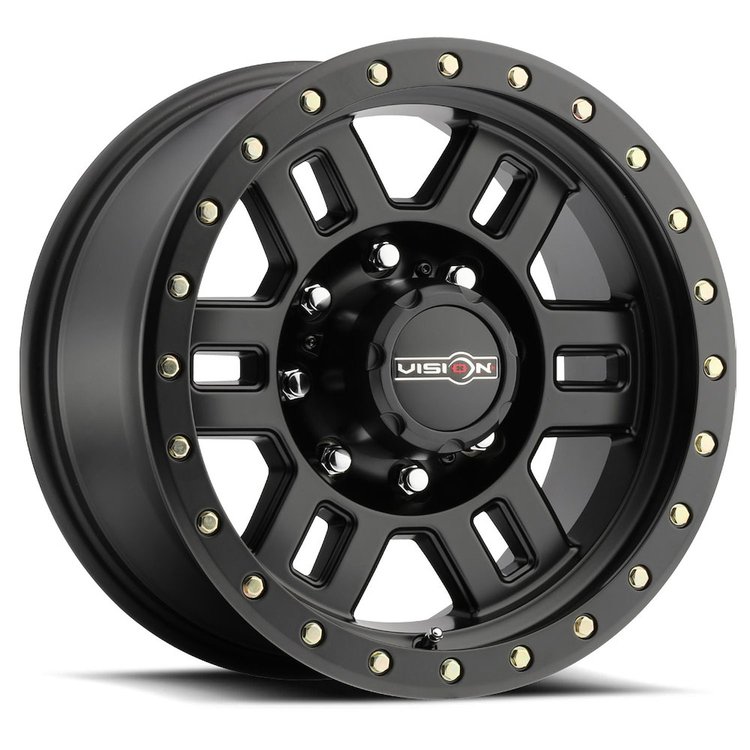 398-8981MB12 398 Series Wheel [Size: 18" x 9"] Matte Black Finish